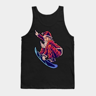 Skate Santa Tank Top